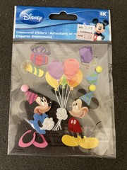 EK Success Jolee’s Boutique Disney Mickey Mouse Dimensional Birthday Stickers