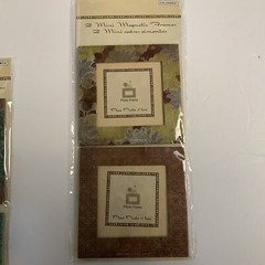 Colorbok MINI MAGNETIC FRAMES Lot Of 8 Frames Opened 4 Packages Of 2 Each 2008