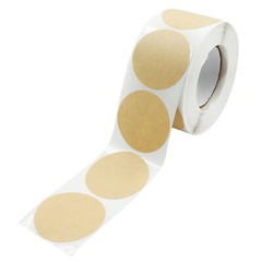500Pk 1.5″ Scratch Off Stikcers Round Adhesive Stickers for Baby Shower Wedding
