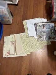 40 Pages Scrapbook Paper & 3 Pages Of Stickers