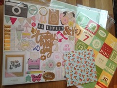 Project life, scrapbooking. Huge lot of supplies. Becky Higgins, studio calico