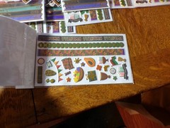 RECOLLECTIONS DIE-CUT STICKERS KWANZAA HOLIDAY LOT OF [9] 69 PC LOWEST NEW FR SH