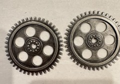 Tim Holtz Idea-ology Industrial Gears Metal Embellishments 6 Pc Steampunk