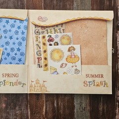 Lori Gardner Whimsical Seasons Scrapbooking 4 Kits In One (Over 700 PIECES) NEW!