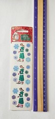 Vtg Sandylion Stickers VHTF Skate Belle Beauty and the Beast Enchanted Christmas
