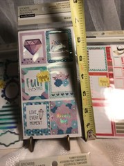 SCRAPBOOK PLANNER journaling stickers LOT OF 4 Pkgs NEW Organize Recollection