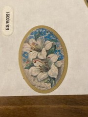 Oval Easter Rare Antique Are Bunny Eggs Sticker Sheet (missing Some) HTF Vintage