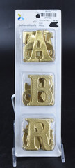 Alphabet Number Stickers & Embellishments Mixed Lot 12 Packs NEW UNUSED