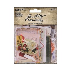 Tim Holtz Idea-Ology NEW 2026 Palette Snippets & Palette Ephemera – 2 Items