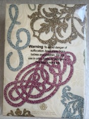 Anna Griffin 90 Glitter Stickers Die Cut 2016 AG513 Rare 2016
