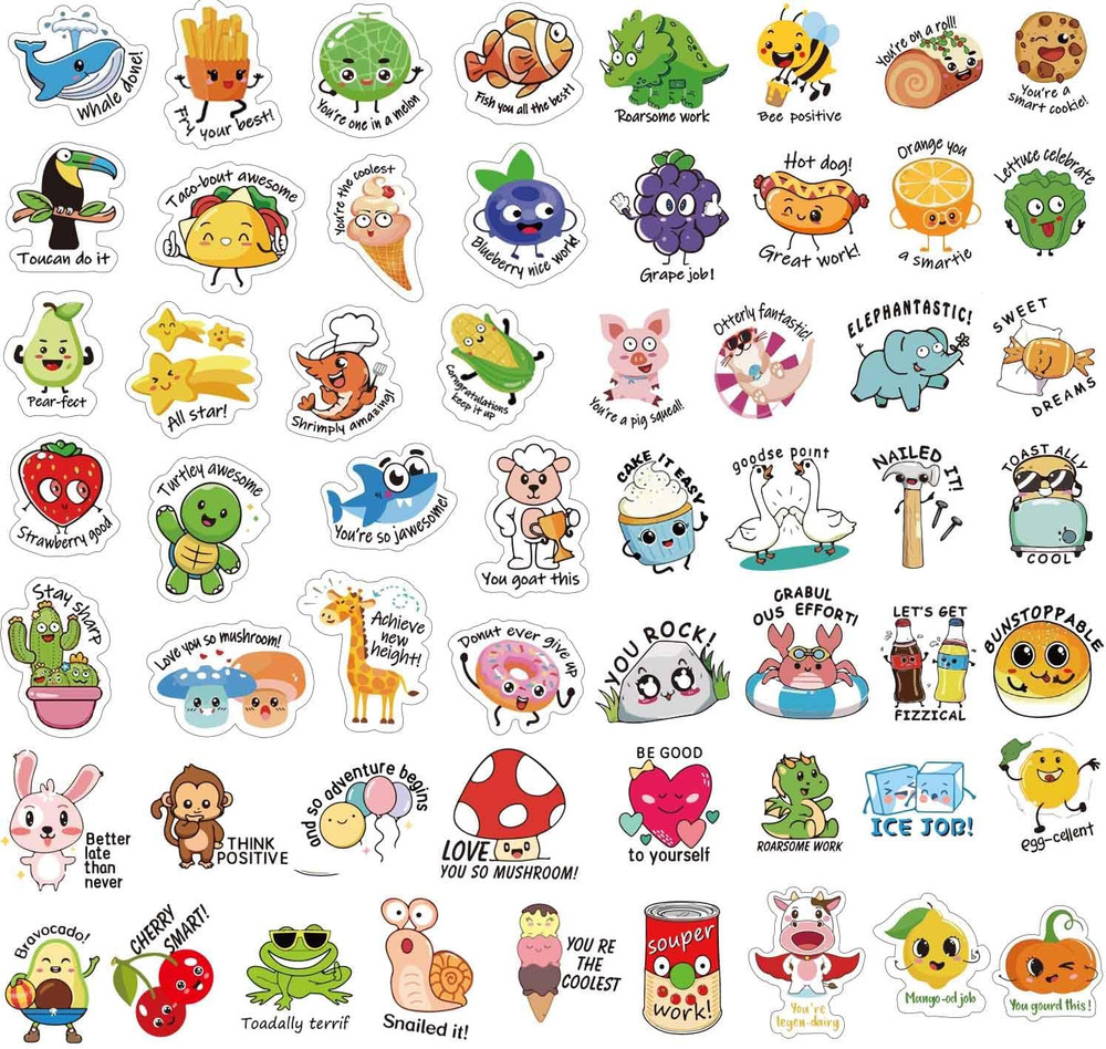 Back to School Supplies, 464Pcs Teacher Motivational Stickers for Kids Students,