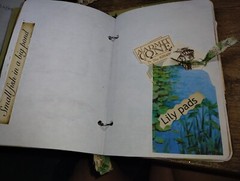Pond Life Junk Journal Scrapbook USA Seller