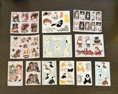 Vintage Mrs. Grossman’s & Gifted Stickers Dogs and Csts