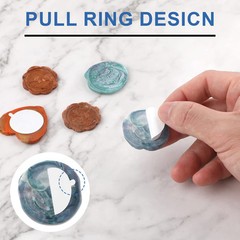 160pcs Double-Sided Adhesive Dots For Wax Seal Stamp Kit For Wax Seal Stickers