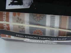 Cloud 9 Design Self Adhesive Fabric Tape – 5 Ribbons Striped Floral Happy Memori