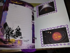 Universe Celestial Astrology Junk Journal Scrapbook USA Seller