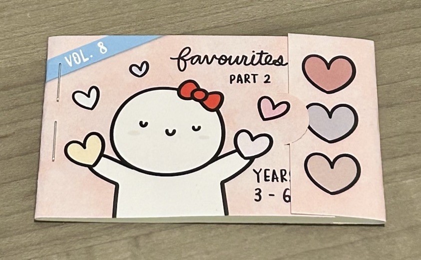 Once More With Love Mini Sticker Book Vol. 8 “Favourites Part 2” OMWL Stickers