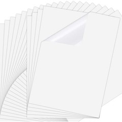 25 Sheets 8.3X11.6 Inch Inkjet Sticker , Printable Transparency Film Dry 8047