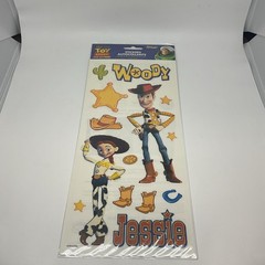 DISNEY / PIXAR TOY STORY & BEYOND SCRAPBOOKING STICKERS / WOODY & JESSIE