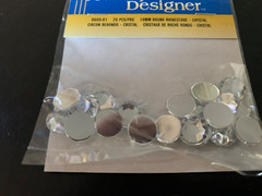 DARICE JEWELRY ROUND CRYSTAL RHINESTONE 10MM – 20PCS