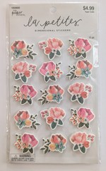Small Pink Flowers Scrapbooking Stickers By La Petites