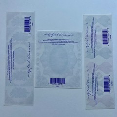 🌹Vintage 90s VICTORIAN STICKERS LOT Mrs John Grossmans gifted line flowers rose
