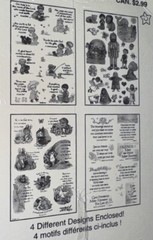 Forget Me Not American Greetings Stickers Variety Pack Emily Matthews 8 Sheets