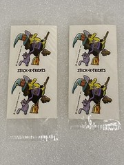 Hallmark Halloween Stick R Treats Monster Witch JOL Stickers 1983 New 21 Sheets