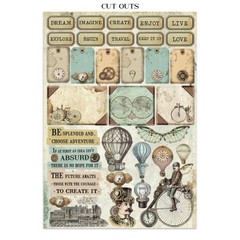 Stamperia Voyages Fantastiques – Junk Journal, SBJK05