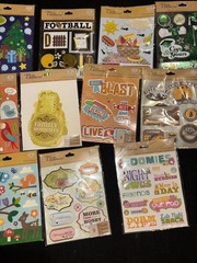 Life’s Little Occasions-20 Packs-Sticker Medley-NEW- most are dimensional