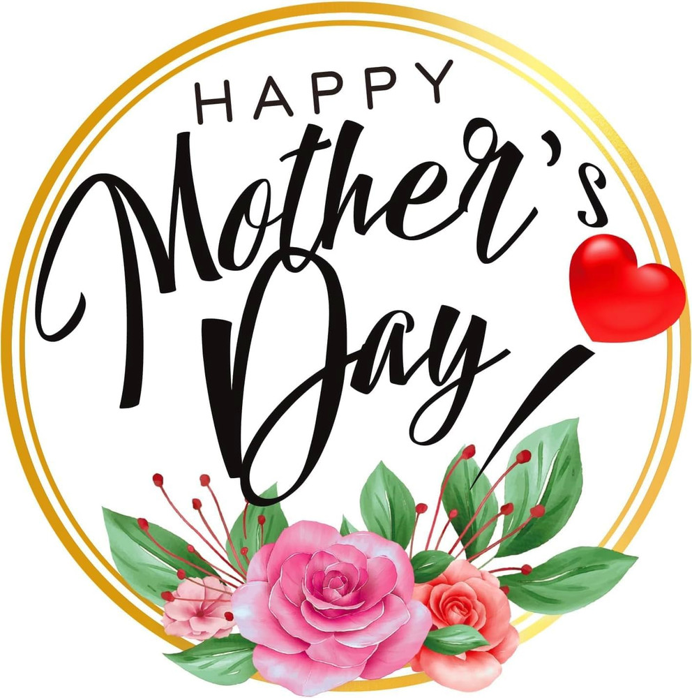 72PCS Happy Mother’S Day Labels Stickers – 1.5″ Floral Mothers Day Gift Tags Wat