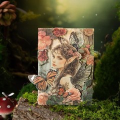 Vintage Fairy Tale Decoupage Scrapbook Paper Set – 180 Sheets Fantasy Cryptid