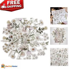 44 Irregular Vinyl Daisy Stickers – Watercolor Aesthetic for Every Surface