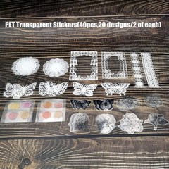 Elegant 260PCS Scrapbooking Kit: Vintage Floral & Butterfly Designs for Journals
