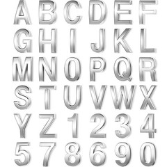 36 Pcs 3D Mailbox Number Stickers 0-9 & Letters for Address Signs – Adhesive Dec