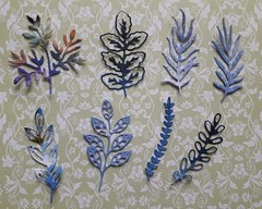 8Pcs Leaf Metal Die Cuts Compatibility Scrapbooking Embossing Card Making