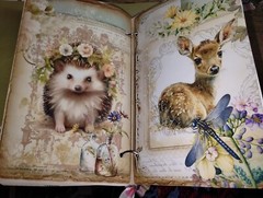 Baby Animals Junk Journals Scrapbook USA Seller