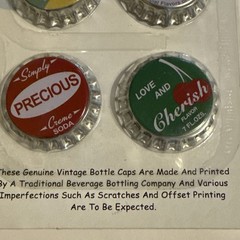 Bottle Caps Li’l Davis Designs Scrapbooking Embellishment Sealed pack (B-5)