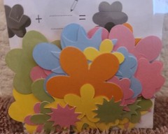 4 Sets Die-Cuts Craft Embellishments Scrapbook, Cards My Sunshine, Flowers #63