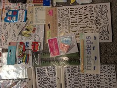 Huge Lot of 55 Scrapbooking Stickers, Jolees, Sticko, Recollections… NICE LOT