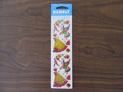 Hambly Studios Prismatic Stickers Native American Family Rare Vintage