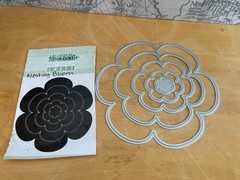 3) Metal Dies & Stamps: Blooms; Banner & Borders; Mailbox; Frame; Steampunk