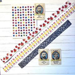 School Themed Ephemera Pack 40 Items