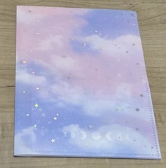 New Happie Scrappie Starry Night Large Sticker Folder