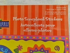 Vintage Sandylion Photo Scrapbook Stickers Mickey Mouse Minnie Happy Birthday