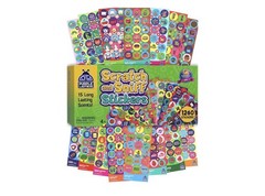 Purple Ladybug Scratch and Sniff Stickers, 1260 Count, 15 Scents
