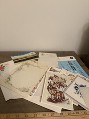 VTG To Modern Junk Journal Scrapbooking Lot. Ephemera Photos Cards Trinkets More