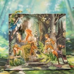 15Pcs European Goddess PET Stickers Journaling Album Card Scrapbooking Craft Art