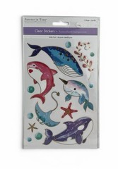 Ocean Giants Clear Stickers Foil Accents By Forever In Time Scrapbooking Crafts