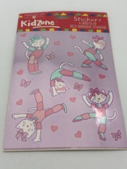 Vtg Forget Me Not Cat Sticker 2 Packs 90s Kittens Scrapbook Stationery Kawaii